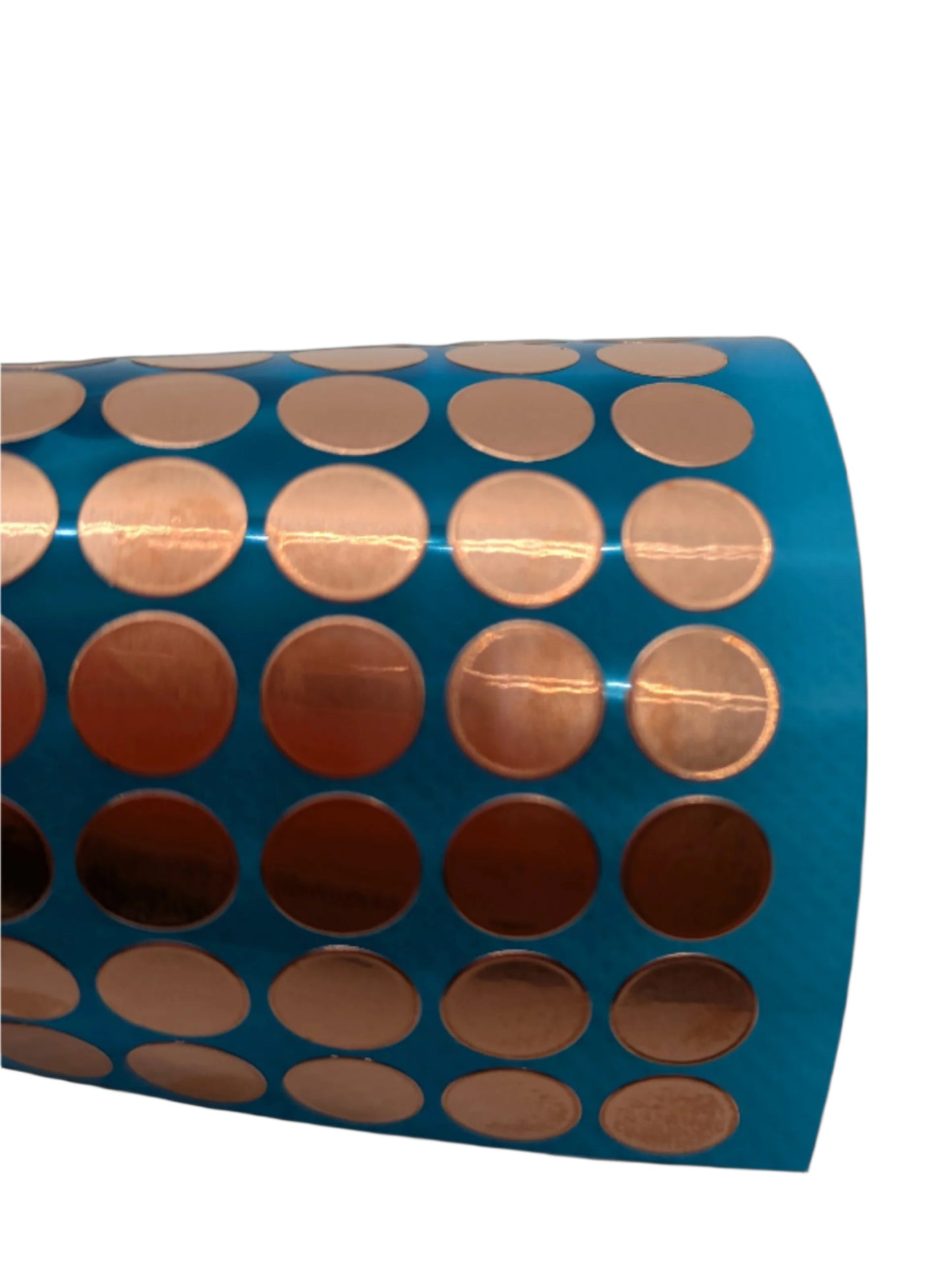 8mm Self-adhesive Copper Foil Dot (Sheet of 72 Dots)