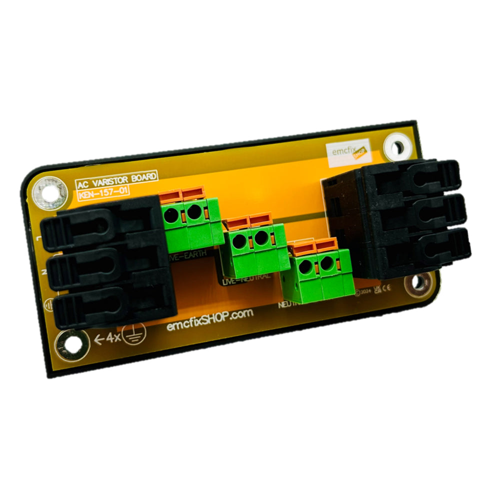 AC Two-Pin Series Adapter Board – Plug-&-Play AC Module for Through-Hole Components