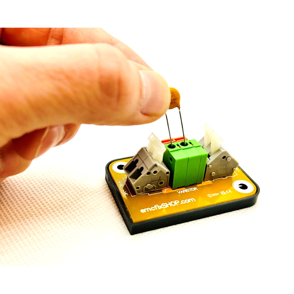 DC Two-Pin Series Adapter Board – Plug-&-Play DC Module for Through-Hole Components