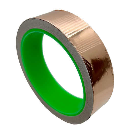 Copper Tape – 25 mm Width × 10 m Length, Highly Conductive EMI Shielding Tape