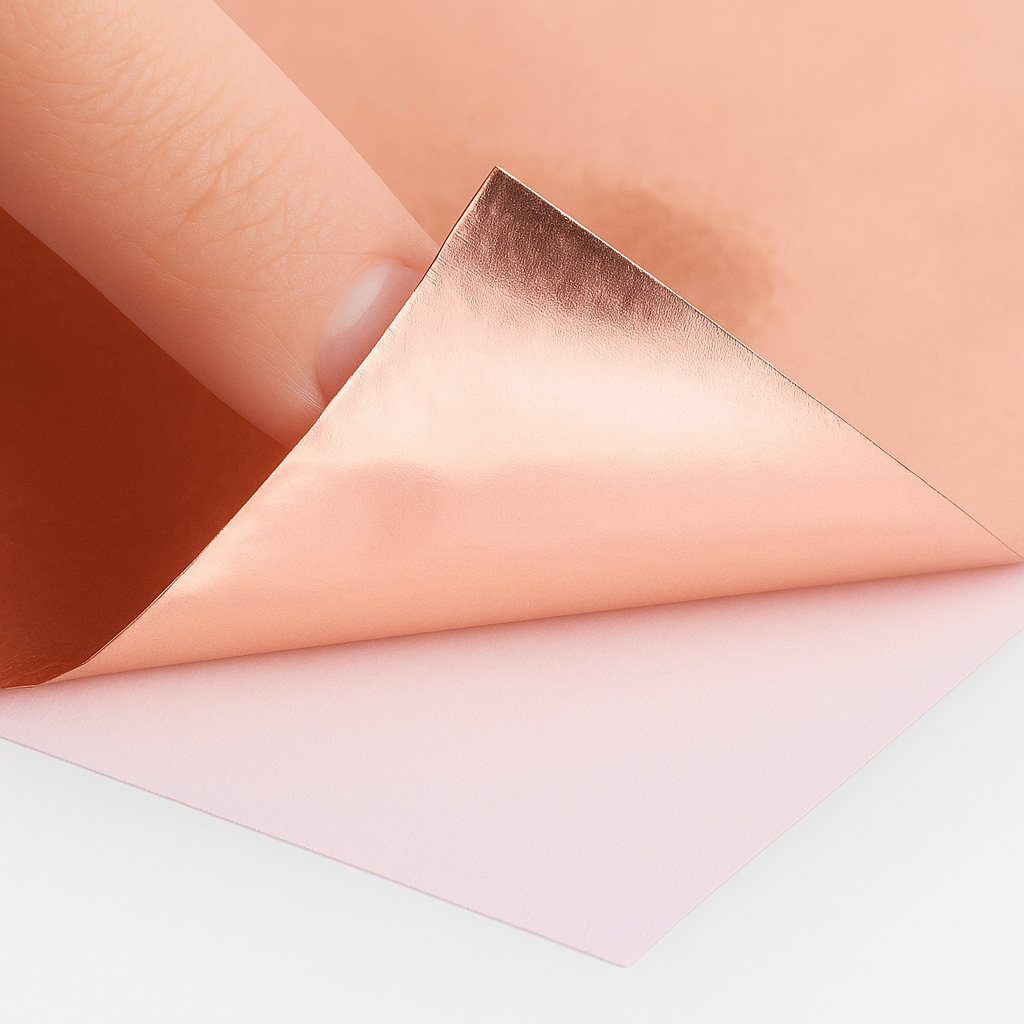 Extra-Large Copper Foil Sheet – 30cm x 20cm, Single-Side Conductive