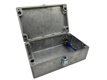 Faraday Test Enclosure with Connector Options — 260 × 160 × 90 mm