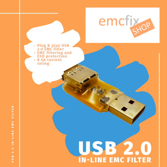 USB 2.0 In-line EMC Filter