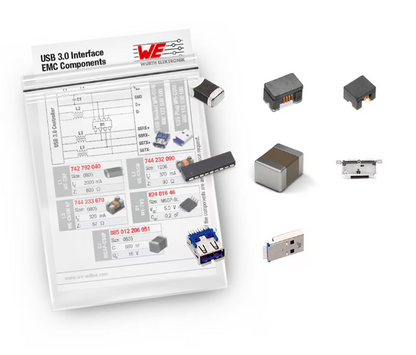Würth USB 3.0 Type-A Filter Component Kit — 829993BAG