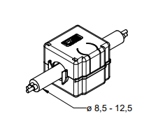 Snap Ferrite (8.5mm - 12mm cable diameter, 100MHz filtering)-Würth-emcfix shop